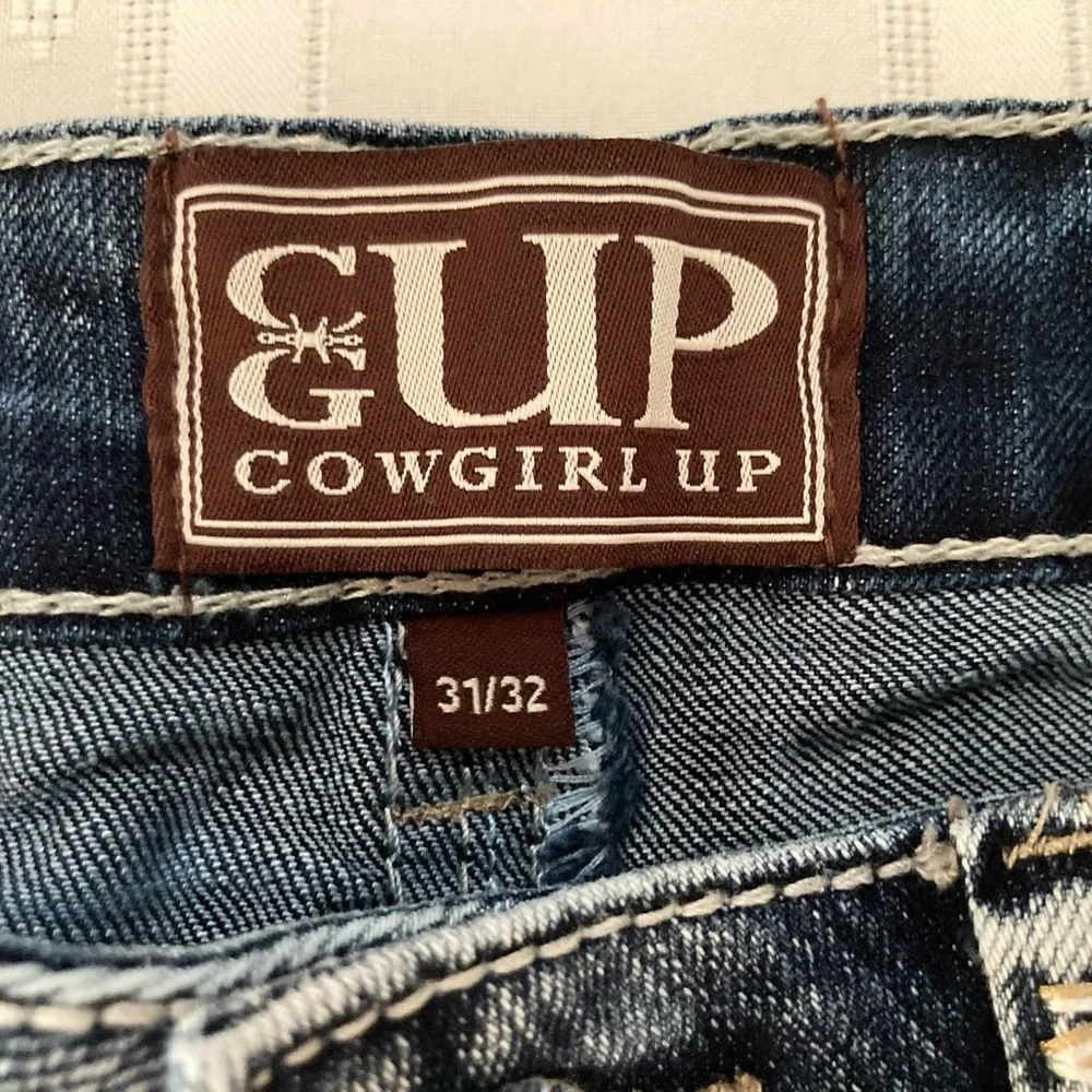 COWGIRL UP jeans 31/32 - Picture 11 of 14